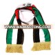 Cheap UAE National Flag Scarf Colorful String UAE Fans Scarf